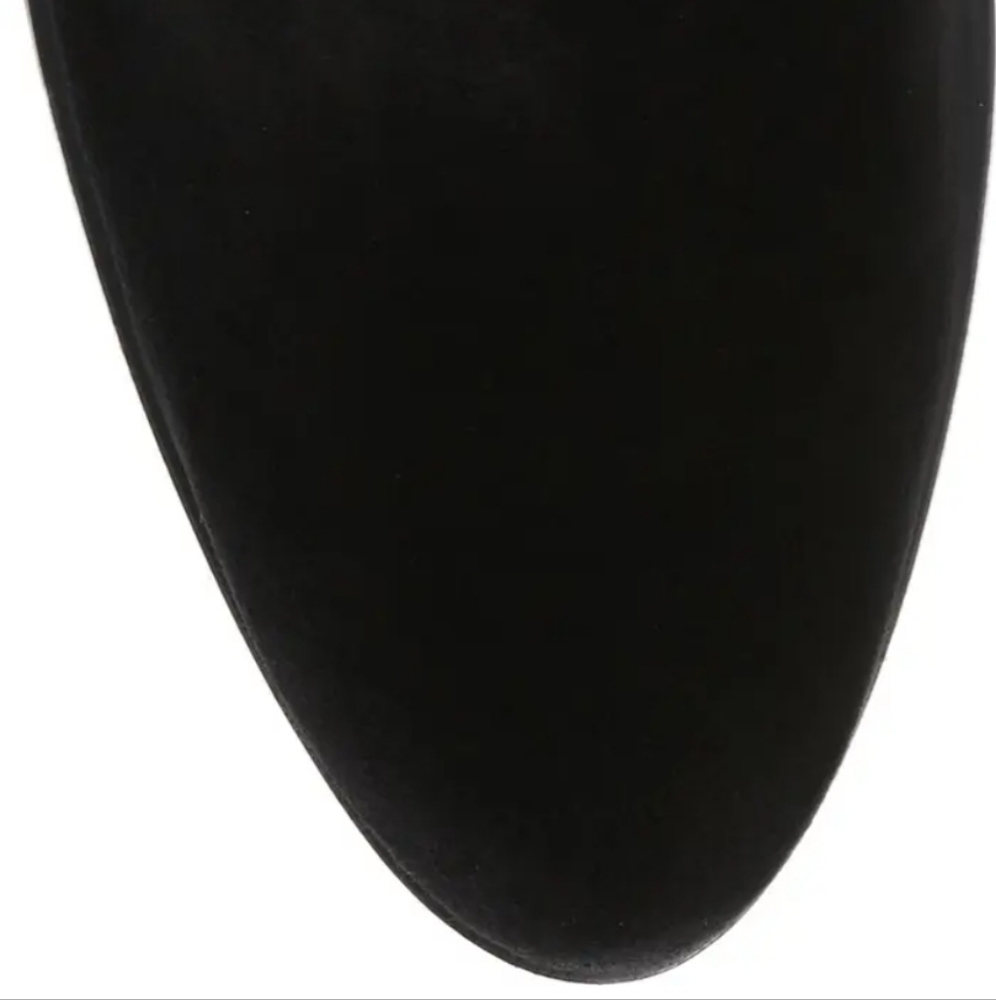 Stuart Weitzman Highland Over-the-Knee Boot Suede Black -8 - Picture 7 of 9
